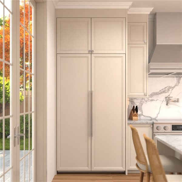 KoolMore Reserve Panel-Ready Freezer Column ENERGY STAR® w/ Ice Maker 351-L - 24-in