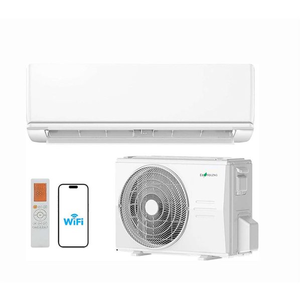 Ecohouzng Energy Efficient Mini Split Air Conditioner w/ Heat Pump 18000 BTU
