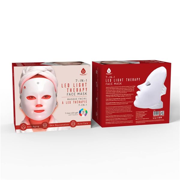 Pursonic 7-in-1 LED Light Therapy Face Mask