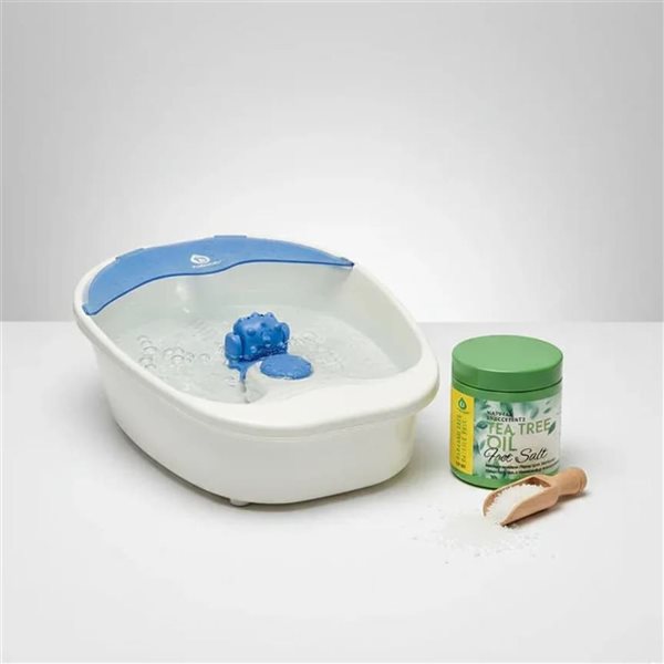 Pursonic Foot Spa Massager w/ Tea Tree Oil Foot Salt