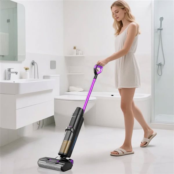 Redroad Upright Scrub and Vacuum Cleaner Cordless Multi-Surface