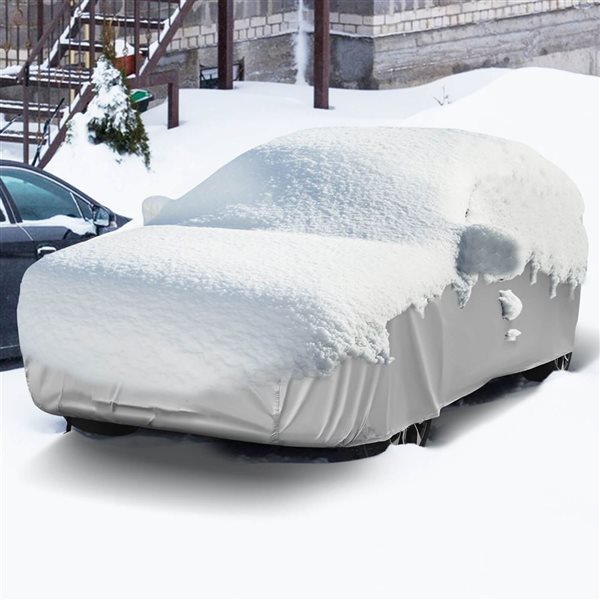 Costway Car Cover Full-Sized w/ Waterproof Cotton Lining 190-in