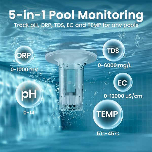 Aiper HydroComm Pro Robotic Pool Vacuum