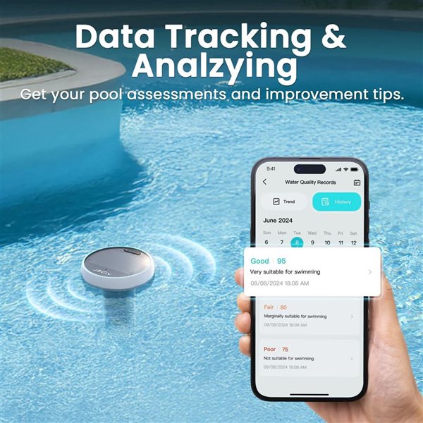 Aiper HydroComm Pro Robotic Pool Vacuum