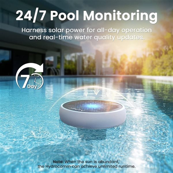 Aiper HydroComm Pro Robotic Pool Vacuum