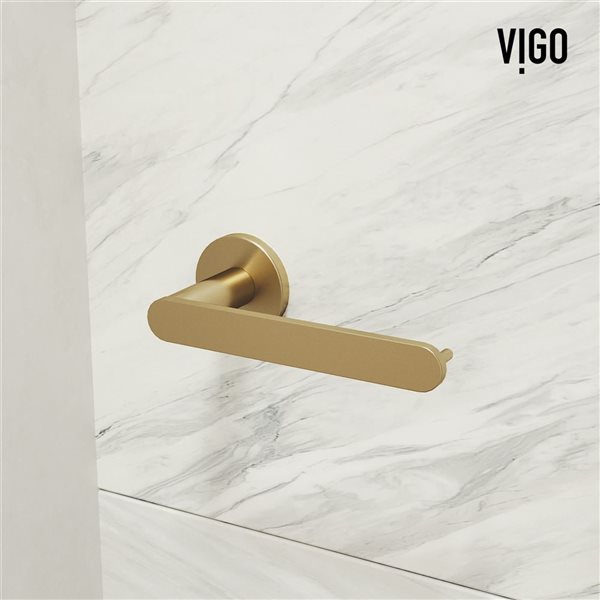 VIGO Arden Bath Hardware Set 4-Piece - Matte Brushed Gold