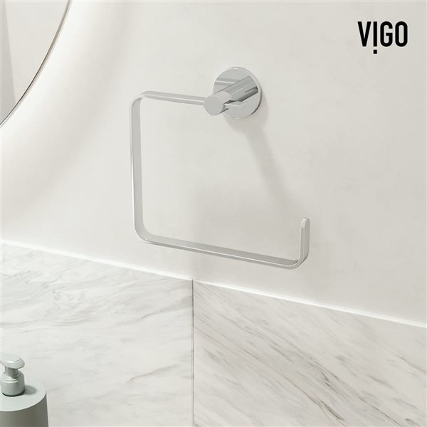 VIGO Arden Bath Hardware Set 3-Piece - Chrome