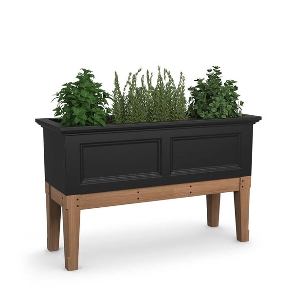 Mayne Fairfield Elevated Garden Bed 48-in - Black