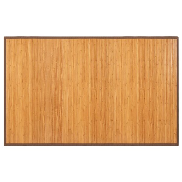 Costway Area Rug Bamboo 5 x 8-ft