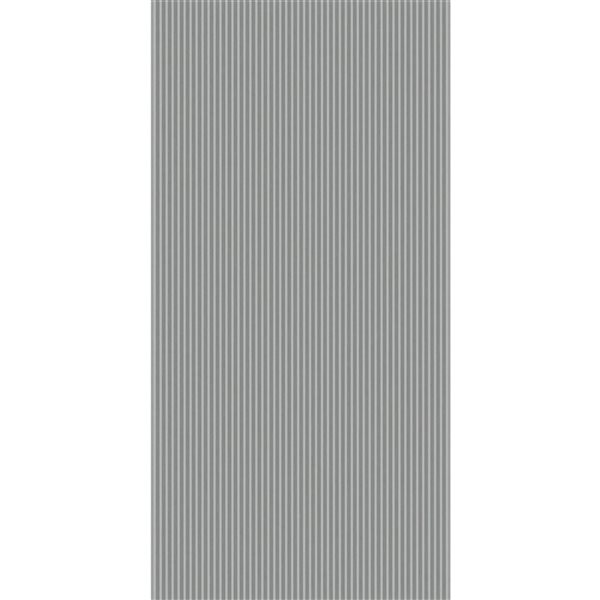 Dundee Deco Peel and Stick 3D Wall Panels 1.6 x 3.4-ft (55-ft²) - Alpaca Grey