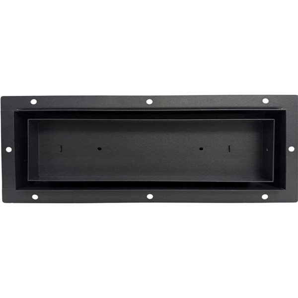 Khan Supply CO Undermount Steel Floor Vent 3 x 10-in with Flooring Inlay