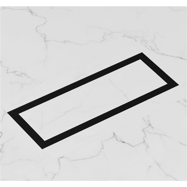 Khan Supply CO Undermount Steel Floor Vent 3 x 10-in with Flooring Inlay