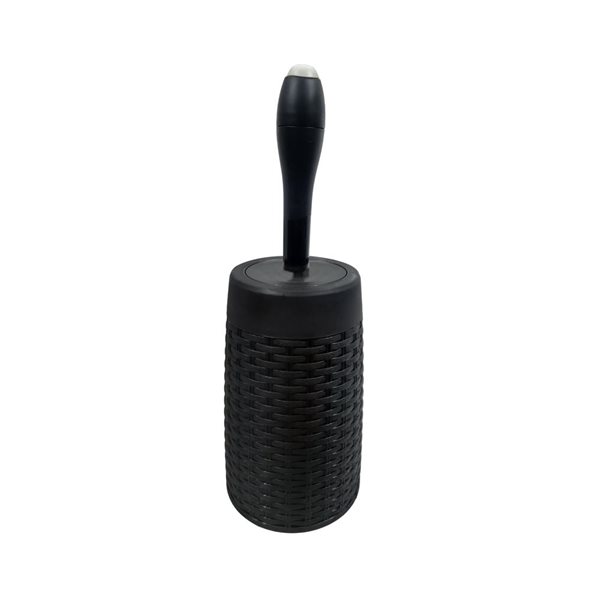 Modern Homes Magic Toilet Brush Plastic Round - Black