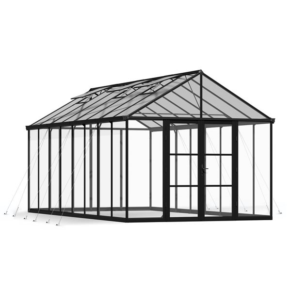 Canopia by Palram Aria Crystal Clear Greenhouse 10 x 20-ft