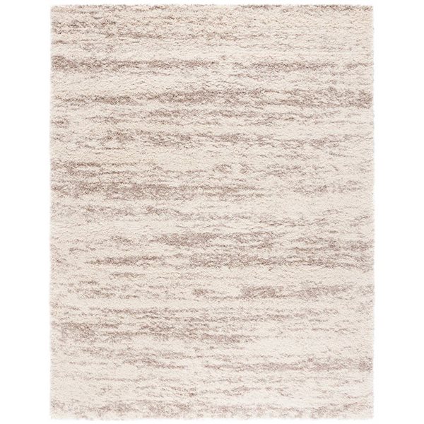 Front Facing Rug Safavieh Hudson Shag Area Rug in Polypropylene 9 x 12-ft - Ivory/Beige ...