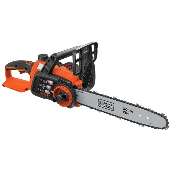 BLACK+DECKER Cordless Electric Chainsaw 40 V - 12-in