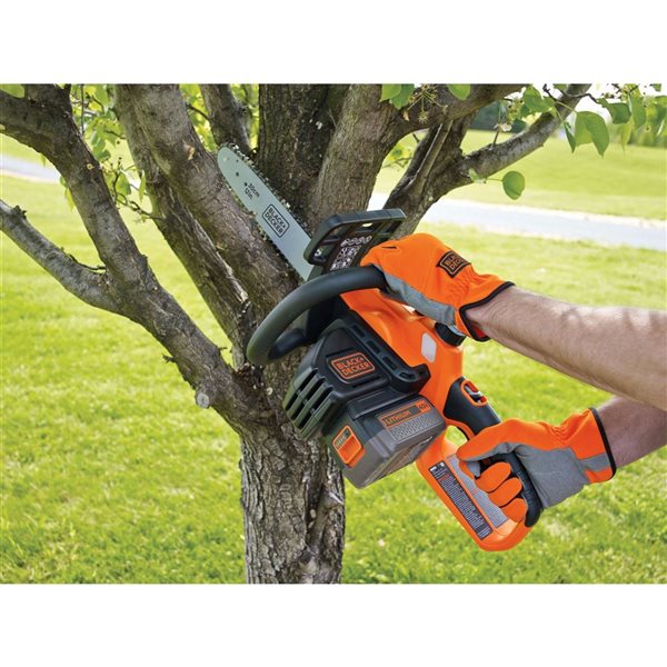 BLACK+DECKER Cordless Electric Chainsaw 40 V - 12-in