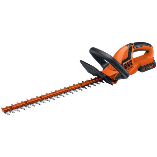 BLACK+DECKER Cordless Electric Hedge Trimmer 20 V - 22-in