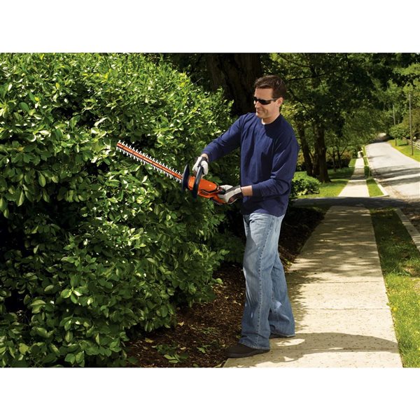 BLACK+DECKER Cordless Electric Hedge Trimmer 20 V - 22-in