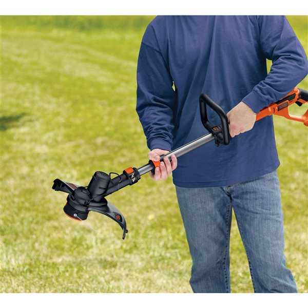 BLACK+DECKER Cordless Battery Electric String Trimmer 40 V 13-in