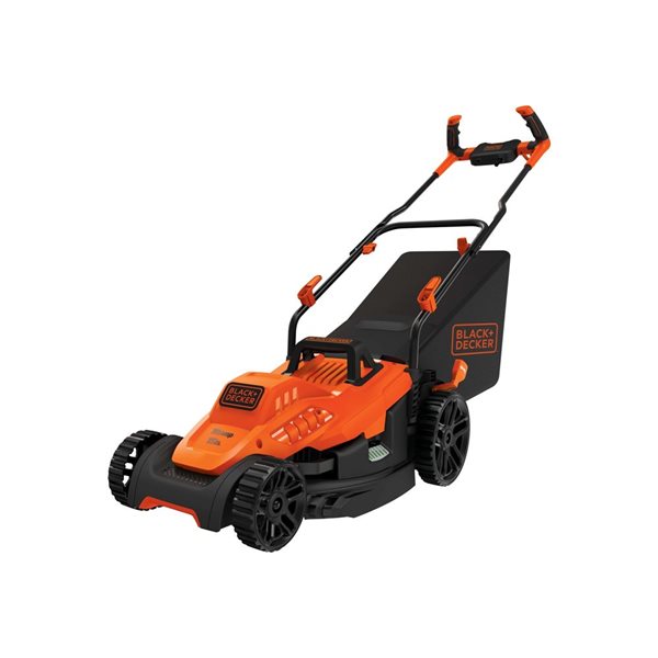 BLACK+DECKER Electric Corded Lawn Mower with Bike Handle 10 A - 15-in