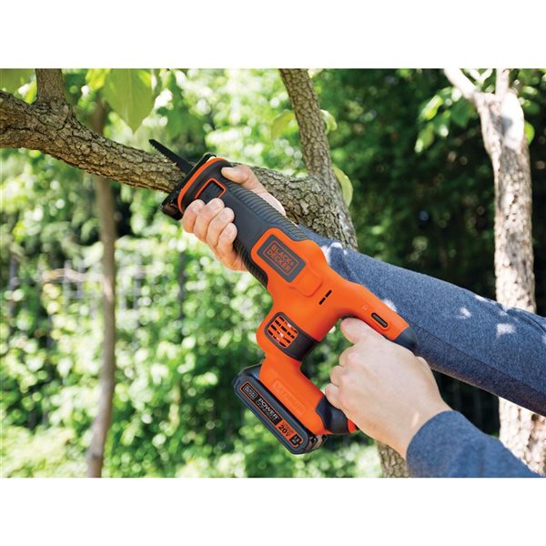 BLACK+DECKER Cordless Variable Speed Reciprocating Saw - 20 V
