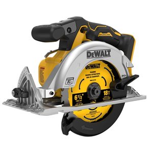Scie circulaire sans balais DEWALT sans fil de 20 V, 6-1/2 po