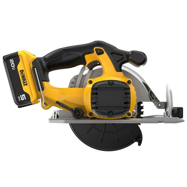 DEWALT Cordless Circular Saw Kit 20 V 6-1/2-in - 5.0-Ah