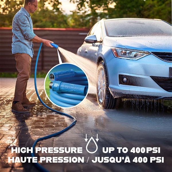 Invictus Professional Garden Hose 100-ft 400 PSI – Reinforced Polymer