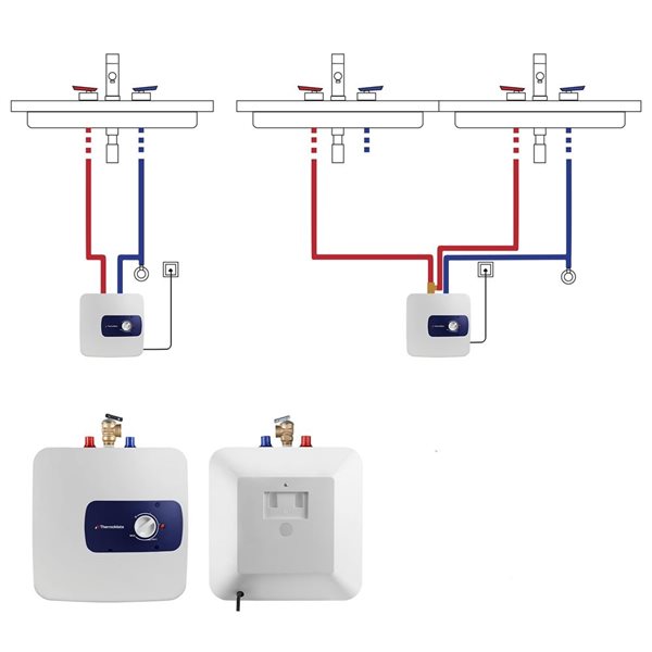 Thermomate Compact Electric Water Heater 15.1 L - 1440 W - 120 V