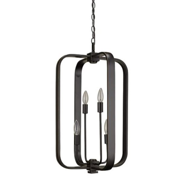 Russell Lighting Axis Chandelier 4-Light - Java Gold 280-816/JG | RONA