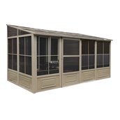 Solarium 4 saisons de Gazebo Penguin, 10'x16', beige