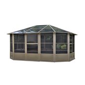 Gazebo Penguin 4 Seasons Outdoor Solarium - 12'x15' - Sand