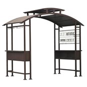 Abri-soleil pour barbecue Mouton de Sunjoy, 8.4 pi, brun