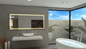 Mirror with LED Lighting - 70
