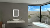 Mirror with LED Lighting - 20