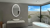 Mirror with LED lighting - 30