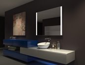 Miroir à éclairage DEL intégré, 48