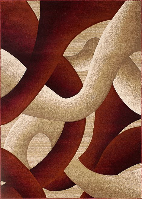 Reflections Area Rug 2 X3 Red Beige Rona