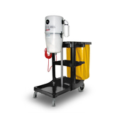 Aspirateur portable sur chariot