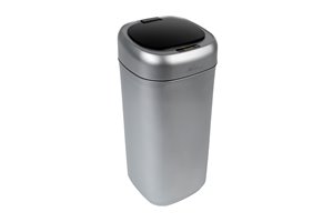 Royal Sovereign Motion Sensor Waste Basket - 35 L - Silver