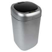 Royal Sovereign Motion Sensor Waste Basket - 9 L - Silver