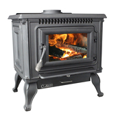 Ashley Hearth Products Cast Iron Wood Stove - 2000 sq. ft.