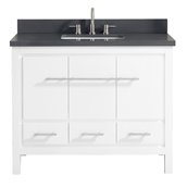 Vanité Azzuri de Avanity, comptoir en quartz, 43